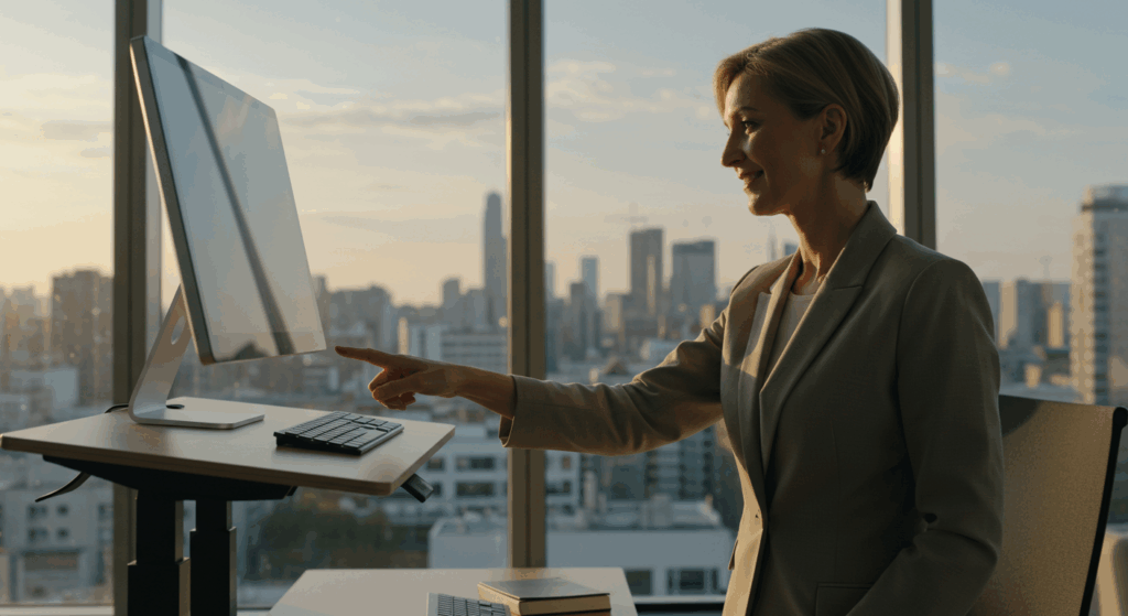 Mesas de Escritório Ajustáveis 2025 Com Ergonomia que Transforma (3)