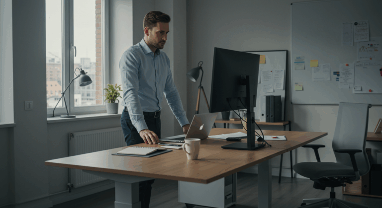 Mesas de Escritório Ajustáveis 2025 Com Ergonomia que Transforma (5)